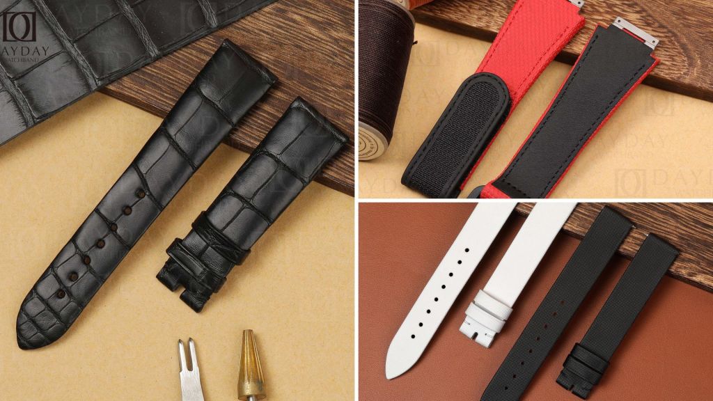 Daydaywatchband Strap Care Guide for leather fabric rubbers custom watch straps