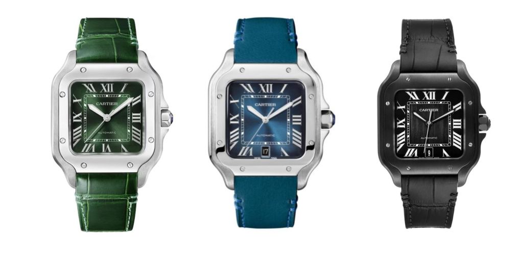 How to choose a Perfect strap for your Cartier Santos watches: complete guide